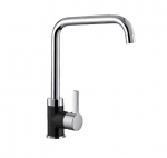 PYRAMIS SILVIO DUO granite black mixer