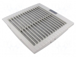 Fan: AC | axial | 230VAC | 135m3/h | 49dBA | ball | IP54 | 250x250x107mm