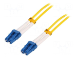 Fiber patch cord | OS2 | LC/UPC,both sides | 75m | 9/125um | LSZH | blue