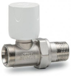 Radiatora rokas regulators, taisns 1/2"RD111 M(24x19) Radiatora rokas regulators RD111 taisns, 1/2"xM(24x19)