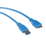 Arvuti komponendid ja tarvikud // PC/USB/LAN kaablid // MCTV-586 46436 Przew&oacute;d kabel USB 3.0 AM-microBM wtyk-wtyk 0,5m