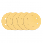 Tooted koju ja aeda // Liivapaber | Lihvimis- ja poleerimisabratsiivid // Papier ścierny na rzep 225 mm, K80, 5 szt., z 6 otworami do szlifierki 59G264, 59G265