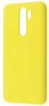Back panel cover Evelatus Xiaomi Note 8 Pro Soft Silicone Yellow