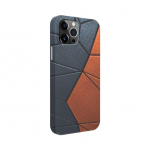 Back panel cover iLike Apple iPhone 12 / 12 Pro Cover Prowhite Customized Print Design Blue Red