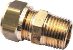 Compression male straight 18x1/2 M