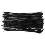 Isoleerlindid ja teibid // Kaablisidemed // Opaski zaciskowe 3.6 x 200 mm, 100 szt., czarne