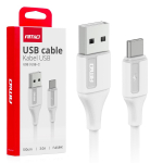 Tahvelarvutid ja tarvikud // USB kaablid // Kabel do ładowania usb-a - usb-c 3a 100cm fulllink amio-03917