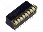 Switch: DIP-SWITCH | Poles number: 8 | OFF-ON | Pos: 2 | THT | -55&divide;105&deg;C