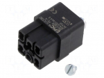 Connector: HDC | contact insert | female | EPIC H-Q | PIN: 6 | 30A | 400V