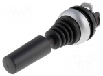 Switch: joystick | 22mm | Stabl.pos: 1 | black | none | IP66 | RMQ-Titan