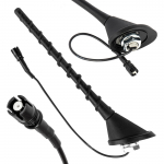 Auto- ja mootorrattatooted, elektroonika, navigatsioon, CB raadio // Car Radio and TV antennas and accessories // Antena samochodowa uniwersalna bat maszt z wzmacniaczem raku-2 ant09 amio-04153
