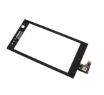 Touch screen for Sony ST25 Black