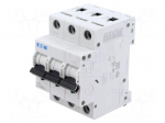 Circuit breaker | 230/400VAC | Inom: 10A | Poles: 3 | Charact: D | 6kA