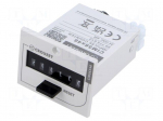 Counter: electromechanical | mechanical indicator | pulses | 999999