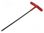 Wrench: hex key | spherical | HEX 4mm | Overall len: 220mm