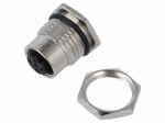 Connector: M12 | socket | female | PIN: 4