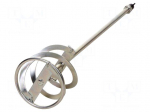 Mixer | 140mm | for mortar | Socket size: M14