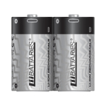Liibattaries USB-C Rechargeable Powerful batteries Lithium-Ion LR20 D 6500mAh 1.5V (2pcs)