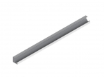 ALU-45 - anodized in silver aluminium led profile - 3 m