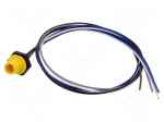 Connector: M12 | socket | male | PIN: 5 | straight | 2A | 60V | IP67 | cables