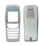 Nokia 6610 Back and Front Case Panel Original Silver