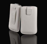 Case universal pocket iLike Universal Leather Pocket Case XS White