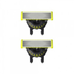 Philips OneBlade 360 QP420/50 Replacement Shaver Blades, Silver/Yellow
