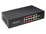Switch Ethernet | IEC C13,RJ45 socket x10,SFP x1 | PnP,PoE (PoE)