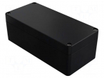 Enclosure: multipurpose | X: 75mm | Y: 160mm | Z: 56mm | polyester | black