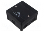 Enclosure: junction box | X: 87mm | Y: 87mm | Z: 52mm | polypropylene PP