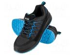 Shoes | Size: 44 | black/blue | knitwear | slip | with metal toecap