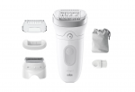 Braun Epilator | SE7-041 Silk &eacute;pil 7 | Number of power levels 2 | Wet & Dry | White/Silver