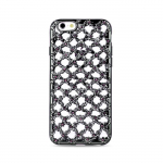 Back panel cover GreenGo Samsung S7 G930 Flower Diamond TPU Black