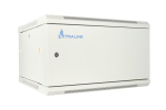 Extralink Rackmount cabinet 6U 600x450 ASP Gray wall mounted, metal door