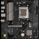 SAPPHIRE AMD B650M-E  AM5 Ryzen R9/R7/R5, 2x DDR5 7600MHz, PCIe 4.0 x16, 1x M.2 Gen5, 1x M.2 Gen4, LAN 2.5 Gbps, Micro-ATX