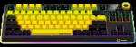 Keyboard Lorgar LRG-KBP70MW-BK-US 75% RGB Yellow
