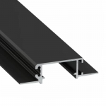 LED profile ZATI, black, 3 meters
