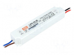 Power supply: switched-mode | LED | 18W | 36VDC | 0.5A | 180&divide;264VAC