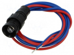 Probe light | mounting hole without thread | IP65 | &Oslash;10mm