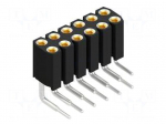 Connector: pin strips | socket | female | PIN: 12 | THT | 3A | 150V | BL 8