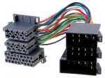 ISO socket 26pin,ISO plug 36pin | Opel