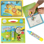 RoGer Water Coloring Book With Marker &ldquo;Animals&rdquo;