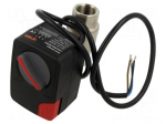 Shutoff valve | 3/4" | IP64 | max.30bar | Temp: 0&divide;60&deg;C | 220&divide;240VAC