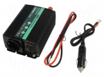 Converter: DC/AC | 300W | Uout: 230VAC | 12V | universal | 150x160x60mm