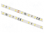 LED tape | white warm | LED/m: 72 | 8mm | IP20 | 2.8W/m | CRImin: 80 | 24VDC
