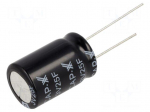 Supercapacitor | THT | 25F | 3VDC | -10&divide;30% | &Oslash;16x25mm | 38m&Omega; | vertical