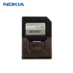 Nokia MultiMedia Card MMC Memory Card Storage Media 64 Mb Dual Voltage 1.8/3.0V Used Tested Formated Bulk