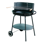 Grill owalny 60x42cm na k&oacute;łkach Master Grill MG942