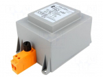 Transformer: mains | 100VA | 230VAC | 42V | Leads: terminal block | IP30