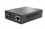 LevelOne RJ45 to SFP Gigabit Media Converter, PoE PSE